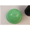Image 8 : Small Enameled Canning Pot w/Lid And Inserted Handled Strainer/Divider & Tupperware Plastic Strainer