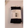 Image 3 : (6 pr) Hanes Convertible Tights - Black Size Medium (NIP)