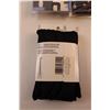 Image 4 : (6 pr) Hanes Convertible Tights - Black Size Medium (NIP)