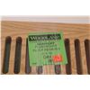 Image 3 : (2 sets of 3) Oak Hardwood Flush Mount Floor Registers (4"x10" & 2.5"x12")