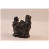 Image 2 : The Wolf Sculptures "Children w/Seal" Soap Stone Carving