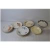Image 5 : (2) WhiteWare Bird Wall Hangers - Pottery Cat - Assorted Bowls & Saucers