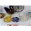 Image 8 : Assorted Ornaments - Perfume Lamp - Metal Dish - Misc. Items