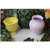 Image 2 : Faux Plants & Flowers - Plastic & Ceramic Vases - Wheat Decor