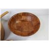Image 4 : Wooden Salad Bowl Set - Wooden Bowl
