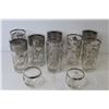Image 4 : 25th Anniversary Glasses - Assorted Glasses - Candle Stick Holder - Collie Plate