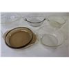 Image 4 : (4) Pyrex Glass Baking Dishes w/Lid - (1) Glass Casserole Dish