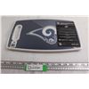 Image 1 : NFL Los Angeles Rams Cutting Board - Sealed