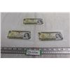 Image 1 : (3) 1973 Canadian $1 Bills