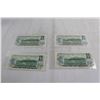 Image 4 : (4) 1973 Canadian $1 Bills