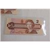 Image 4 : (3) 1986 Canadian $2 Bills