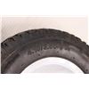 Image 2 : (2) Utility Rims/Tires (4.10/3.50-6) for Wheeled Cart - 350lb Max Capacity