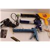 Image 2 : Various Shop Items - Caulking Guns, Paint Roller Cages, Bostik 260 Hot Glue Gun, Plastic Putty Knife