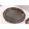 Image 2 : (2) Vintage Large Silver and Or Plated Serving Platters/Trays