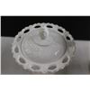 Image 5 : Milk Glass Candy Dish & Fruit Bowl