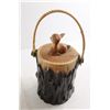 Image 4 : Wooden-Looking Cookie Jar with Deer