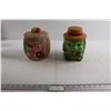 Image 1 : (2) Cookie Jars - Basket Jar has Chip