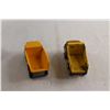 Image 3 : (2) Toy Dump Trucks