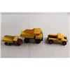 Image 3 : (3) Toy Cars - Dump Trucks