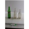 Image 1 : (3) Soda Bottles - Lethbridge - Middle Bottle is Chipped