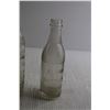 Image 4 : (3) Soda Bottles - Lethbridge - Middle Bottle is Chipped