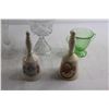 Image 5 : Uranium Glass Sugar Holder, (2) Bells, Misc.