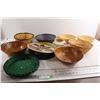 Image 1 : (7) Woven Baskets, (2) Wood Bowls