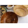 Image 3 : (7) Woven Baskets, (2) Wood Bowls