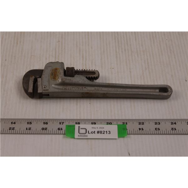 10  RIGID 810 Aluminium Pipe Wrench