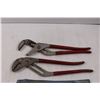 Image 2 : (3 pr) Tongue & Groove Pliers - Channel Lock & Blue Point