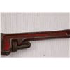 Image 8 : (2) Pipe Wrenches - 14" RIGID 45 Degree Offset & 10" Unknown Brand (Both Cast Steel)