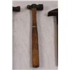 Image 3 : (4) Hammers - Claw, Ball Peen, Sheet Metal/Bodyman & Rubber Mallet