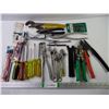Image 1 : (7) Screwdrivers,(3) Crescent Wrenches, Pliers, Saw Blades and misc.