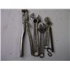 Image 3 : (7) Screwdrivers,(3) Crescent Wrenches, Pliers, Saw Blades and misc.