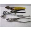 Image 6 : (7) Screwdrivers,(3) Crescent Wrenches, Pliers, Saw Blades and misc.