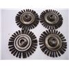 Image 2 : (8) Advance Brand 4" Knot Wheel Brush and (3) Boxes of Brads assorted sizes