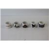 Image 5 : NHL Collectibles - (3) Miniature Stanley Cups, (9) Miniature NHL Team Cups