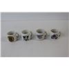 Image 6 : NHL Collectibles - (3) Miniature Stanley Cups, (9) Miniature NHL Team Cups