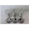 Image 3 : (5) Piece Glass Cannister Set