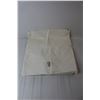 Image 6 : Brown Bedspread - 7.5' x 5.5'; (2) Pillow Shams; Pillowcases, Flat Sheet