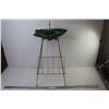 Image 1 : Vintage Ceramic Ashtray on Metal Wire/Round Bar Stand (some rusting)