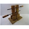 Image 3 : (2) Wood Clamps-12" size