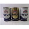 Image 2 : (3) Quarts of Texaco Havoline Motor Oil-sealed cans-cannot ship