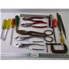 Lot of Assorted Tools-Pliers, Screwdrivers, Hex Key Set, Files and more