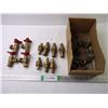 (4) Brass Straight Valves and (7) Barb Hose Fittings and more