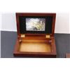 Image 5 : (28) 2 - Wood Trinket Boxes 1 is Ducks Unlimited Box & 26 Vintage Cufflinks