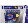 Image 2 : (2) Fruit of the Loom Black (6) & White (6) Crew Socks - Sizes 12 - 16