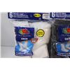 Image 2 : (3) Fruit of the Loom Black (6) & White (12) Crew Socks - Sizes 12 - 16