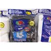 Image 3 : (3) Fruit of the Loom Black (6) & White (12) Crew Socks - Sizes 12 - 16