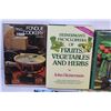 Image 2 : (5) Lot of 5 Books: 3 - Cook Books & 2 Gardening Books